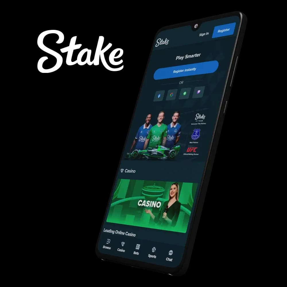 MyStake Casino app header per la tua esperienza